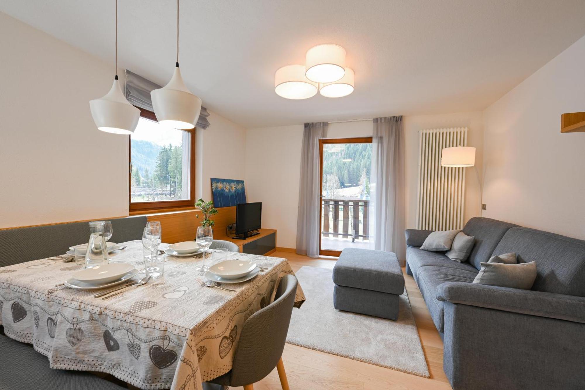 Casa Al Parco Deluxe Villa Canazei Exteriör bild